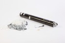 Confetti shooter 40 cm Streamer ZILVER metal