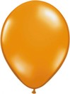 Ballon metallic oranje