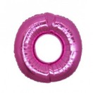 Folie Ballon Roze cijfer 0 100 cm
