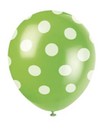 Polka Dots Ballon Groen