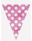 Polka Dots Vlaggenlijn Roze